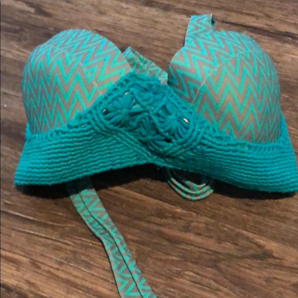 Tori Praver Crochet Top S